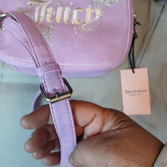 Juicy Couture Pastel Purple Crossbody Camera Bag. NWT - Picture 3 of 8